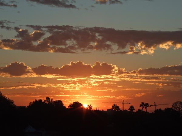 Sunset on Los Angeles